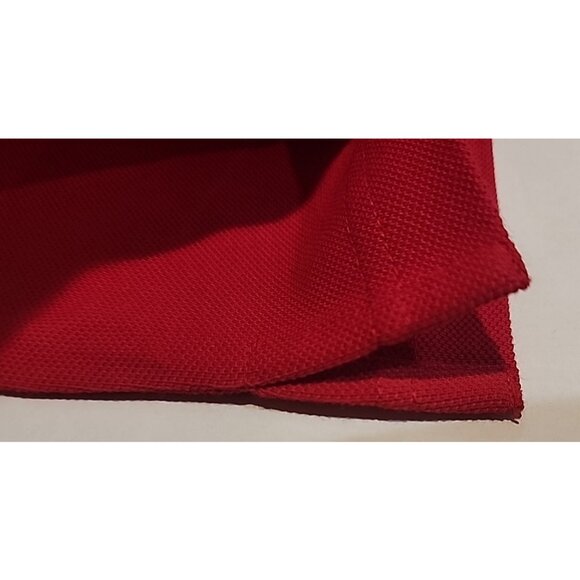 new vintage BILL BLASS PREMIUM size L Mens Polo Shirt Team USA Red American Flag - Picture 6 of 11